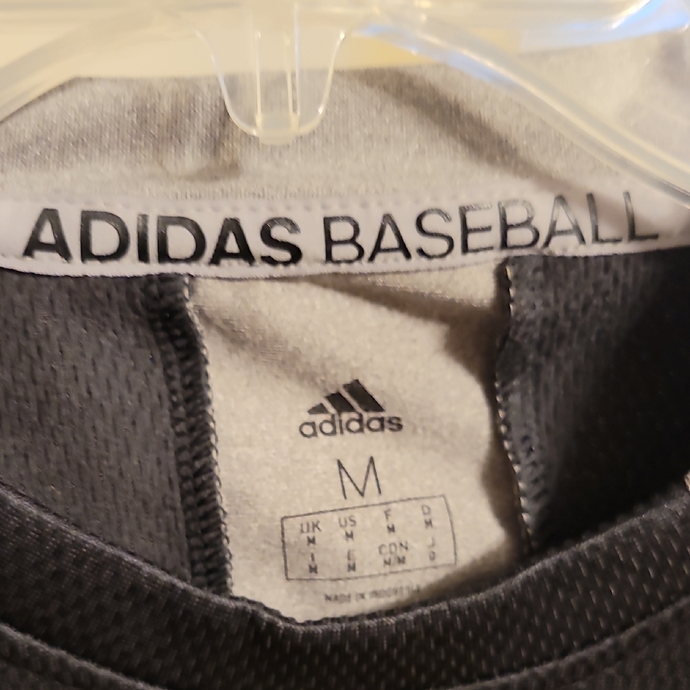 Adidas Dark Gray Baseball Pullover - image 2